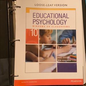 Educational Psychology 10th Edition